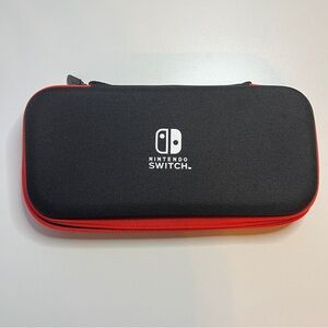 Nintendo Switch Black and Red Carrying Case